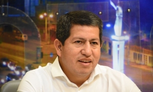 El ministro de Hidrocarburos, Luis Alberto Sánchez