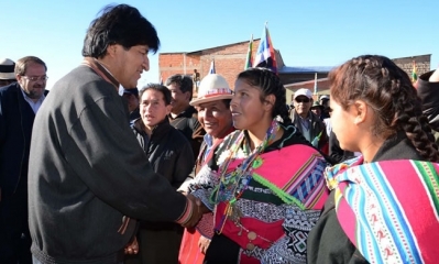 Foto / Archivo: El presidente boliviano, Evo Morales