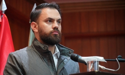 El ministro de Gobierno, eduardo del Castillo.