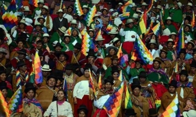 Ampliado de la Federación de Mujeres Campesinas Bartolina Sisa, en La Paz. | Foto archivo