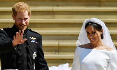 El príncipe Harry de Inglaterra y la actriz Meghan Markle se casaron el sábado 19 de mayo en la capilla Saint George del castillo de Windsor.
