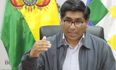 Ministro de Desarrollo Productivo y Economía Plural, Néstor Huanca