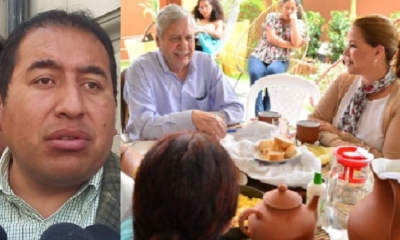 Wilson Santamaría, Percy Fernández y Angélica Sosa/Foto. Kandire
