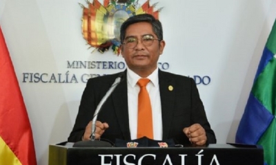 El secretario de la Fiscalía General del Estado, Edwin Quispe.