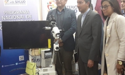 El Ministerio de Salud entregó el martes 11 colposcopios a los  hospitales de los departamentos de La Paz