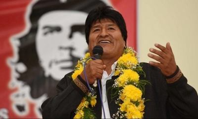 El presidente Evo Morales