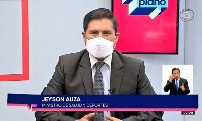 El ministro de Salud, Jeyson Auza