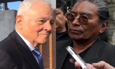 Gonzalo Sánchez de Lozada y Fernando Untoja/Foto. Kandire
