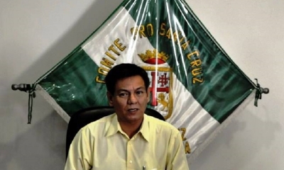 Montaño dijo que para revocarlo necesita 200 votos, los mismos con los que fue electo para el Comité Cívico.