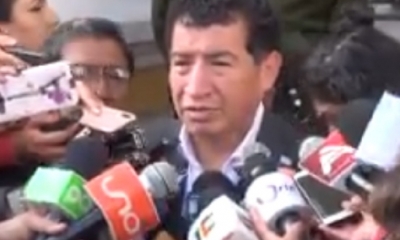 Victor Borda, presidente de la Cámara de Diputados/Foto. Captura de pantalla 