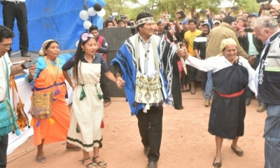Evo Morales en CIDOB  Santa Cruz/Foto. ABI