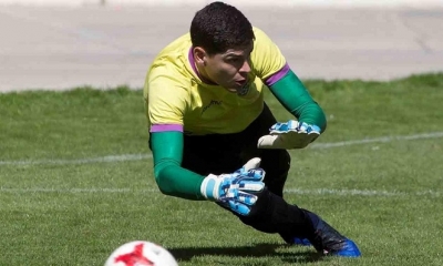 El arquero boliviano, Carlos Lampe