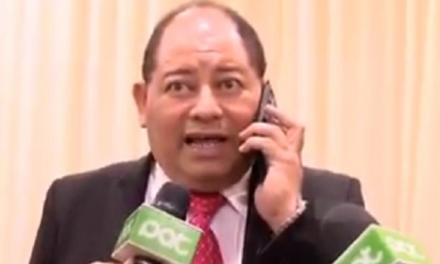 Carlos Romero, ministro de Gobierno/Foto. Captura de pantalla 