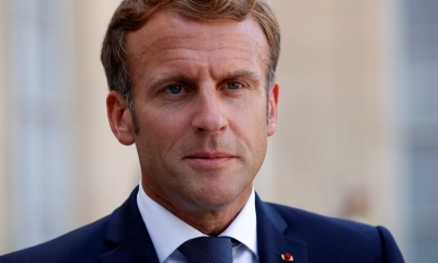 El presidente francés, Emmanuel Macron