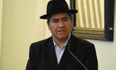 Diego Pary , canciller de Bolivia/Foto. RRSS