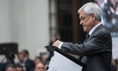 El presidente de Chile, Sebastián Piñera