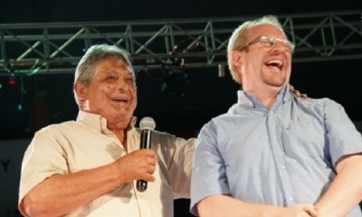 Al evento asistieron el expresidente Jaime Paz Zamora y el líder de Unidad nacional (UN), Samuel Doria Medina