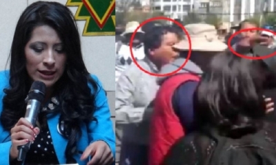 Ministra de Culturas Wilma Alanoca/Foto. Kandire