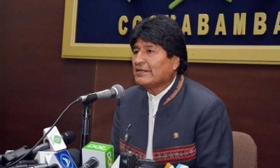 Presidente Evo Morales. 