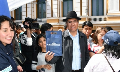 El canciller Diego Pary/Foto. RRSS