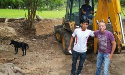 Construcción del vivero en el corazón de Sama