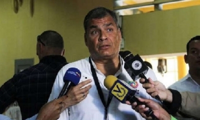 Rafael Correa fue acusado de cohecho por la Fiscalía de Ecuador. | Fuente: Europa Press