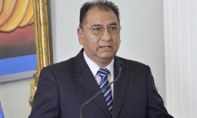 Santos Tito, embajador de Bolivia en Argentina/Foto. RRSS