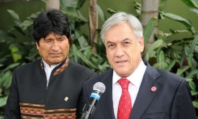 Evo Morales y Sebastián Piñera. | Fuente: Presidencia de Chile