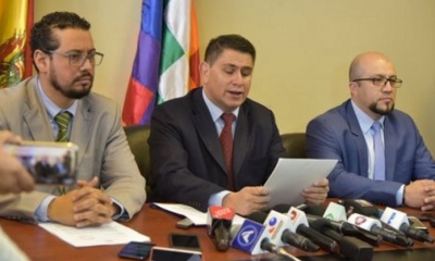 Javier Moncada, subprocurador del Estado. Foto: La Razón