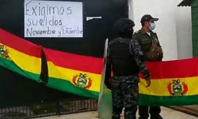 La Policía resguarda el lugar/Foto. RRSS