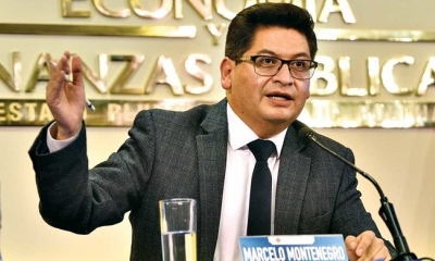 El ministro de Economía, Marcelo Montenegro. (Archivo)