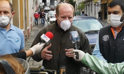 El gobernador del departamento de Tarija, Adrián Oliva