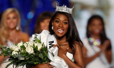 Nia Imani Franklin, Miss América 2019, en Atlantic City.