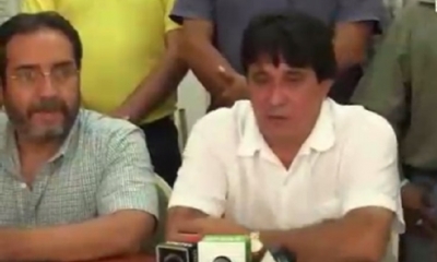 Carmelo Lenz informó la alianza/Foto. RRSS
