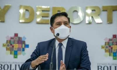 El ministro de Salud, Jeyson Auza.