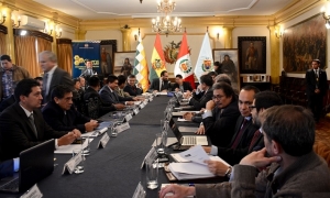 Bolivia y Perú buscan una mayor integración a través del fortalecimiento del Puerto de Ilo. Foto: ABI
