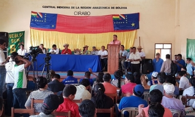 El Gobernador del Beni, Alex Ferrier, participa de la “I Cumbre Departamental Productiva de los Pueblos Indígenas del Beni.
