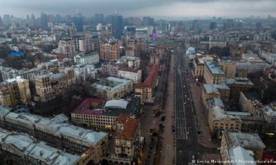 Panorámica de Kiev, capital de Ucrania