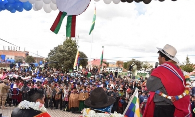 El presidente Evo Morales