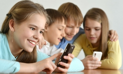 En Europa, el 46% de los niños de entre nueve y 11 años tiene su propio celular.