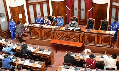 El pleno de la Cámara de Diputados 