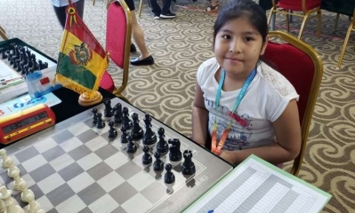 Nicole es un referente del deporte en Bolivia, se le augura un gran futuro | P7