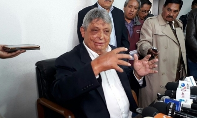 Paz Zamora dice que no selló alianzas políticas porque no encontró con quien trabajar el proyecto de República Federal.