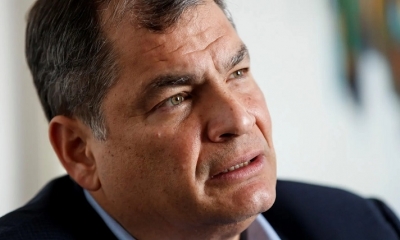 El ex presidente de Ecuador Rafael 