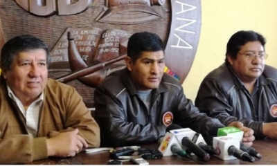 Mitma anunció que abandona las oficinas de la COB. 