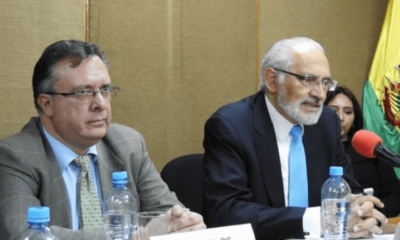 Carlos Alacón junto a Carlos Mesa. Foto: Internet