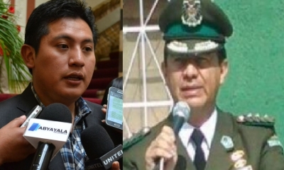 Viceministro Quiroga y Rommel Raña/Foto. Kandire 