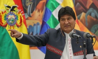 El presidente Evo Morales