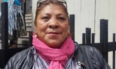 Lily Cortez, presidenta de la Organización de Trabajadoras Nocturnas de Bolivia/Foto. RRSS