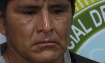 El acusado no muestra arrepentimiento del crimen/Foto. Captura de pantalla